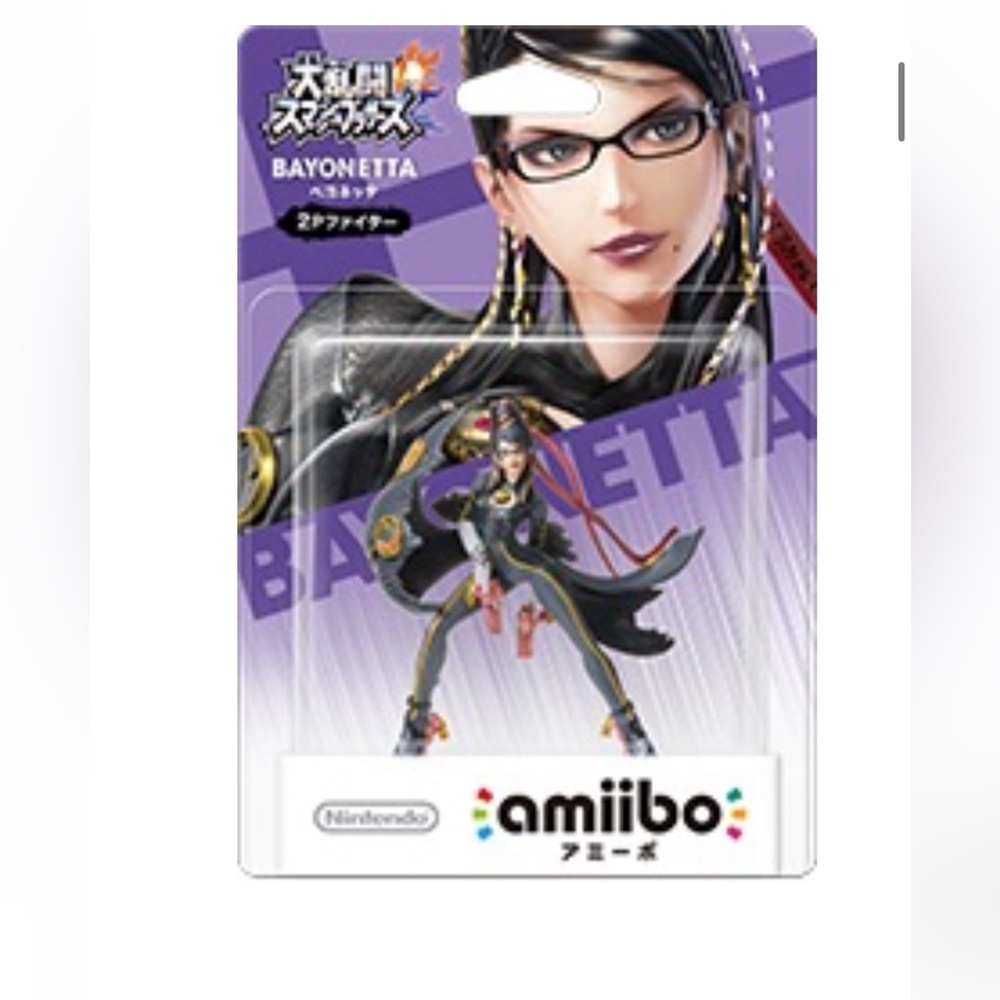 Nintendo Amiibo Beyonetta 2P Fighter (Smash Brothers series) Japan Import